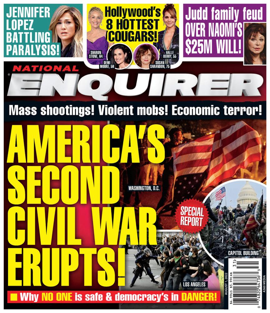 national-enquirer August 01, 2022 Issue Cover
