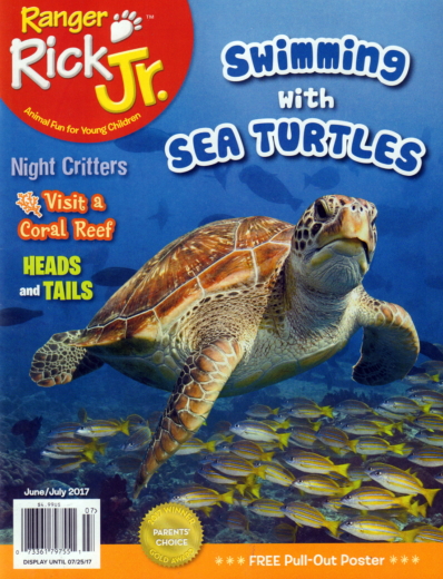 Ranger Rick Jr. June 01, 2017 Issue Cover