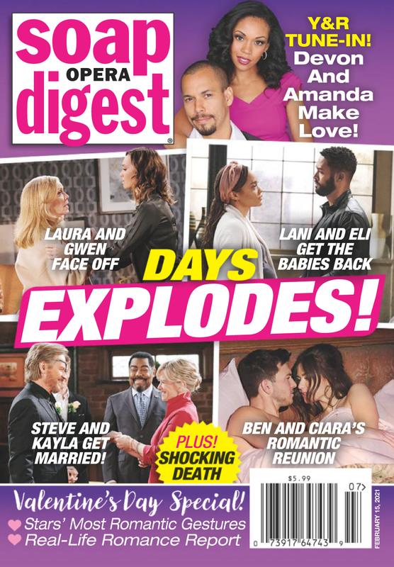 Soap-Opera-Digest February 15, 2021 Issue Cover
