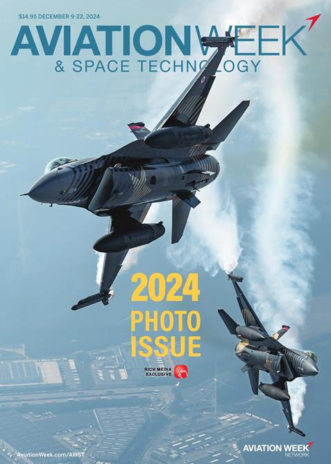 Aviation-Week-and-Space-Technology December 09, 2024 Issue Cover
