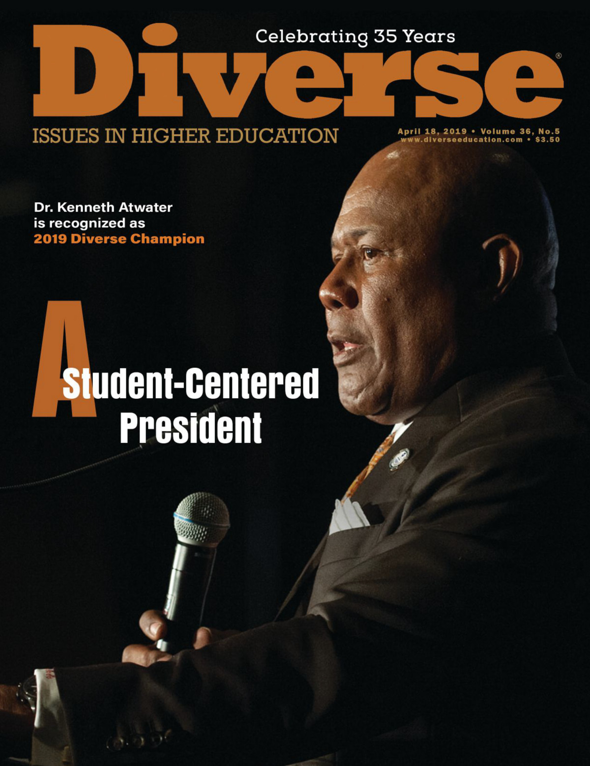 Diverse-Issues-In-Higher-Education April 18, 2019 Issue Cover