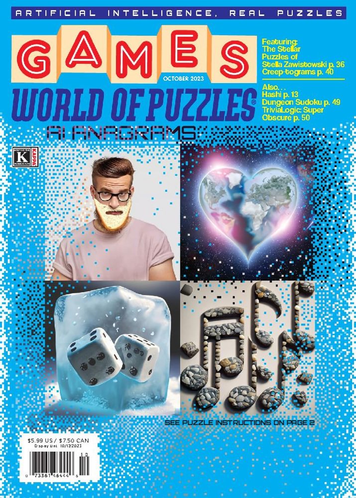 Games World of Puzzles September 2023