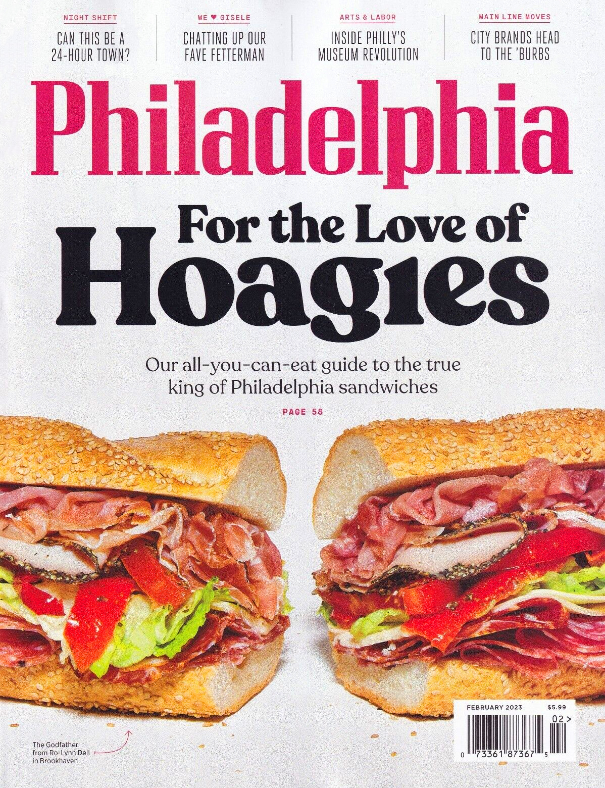Philadelphia-Magazine February 01, 2023 Issue Cover