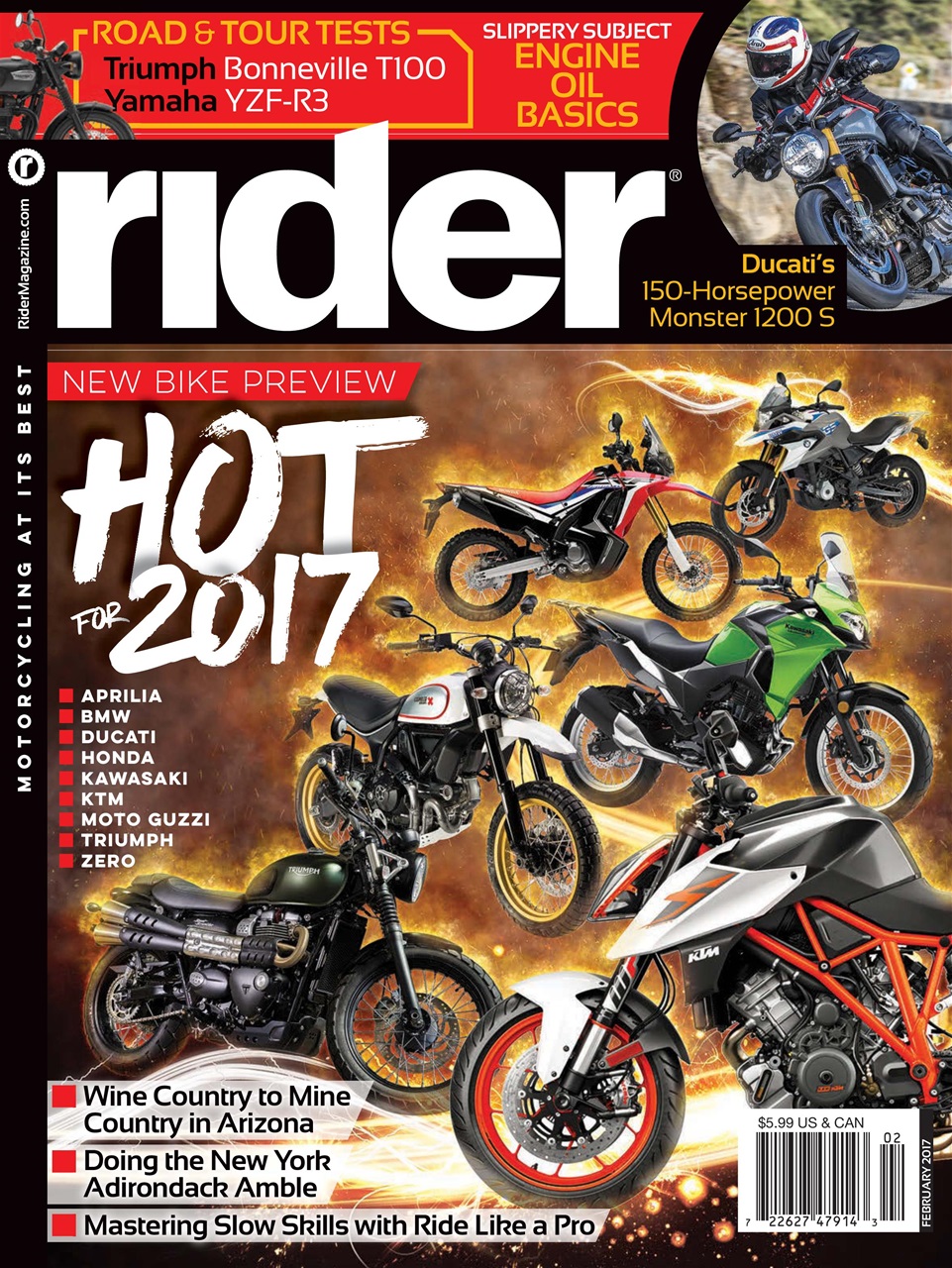 rider February 01, 2017 Issue Cover