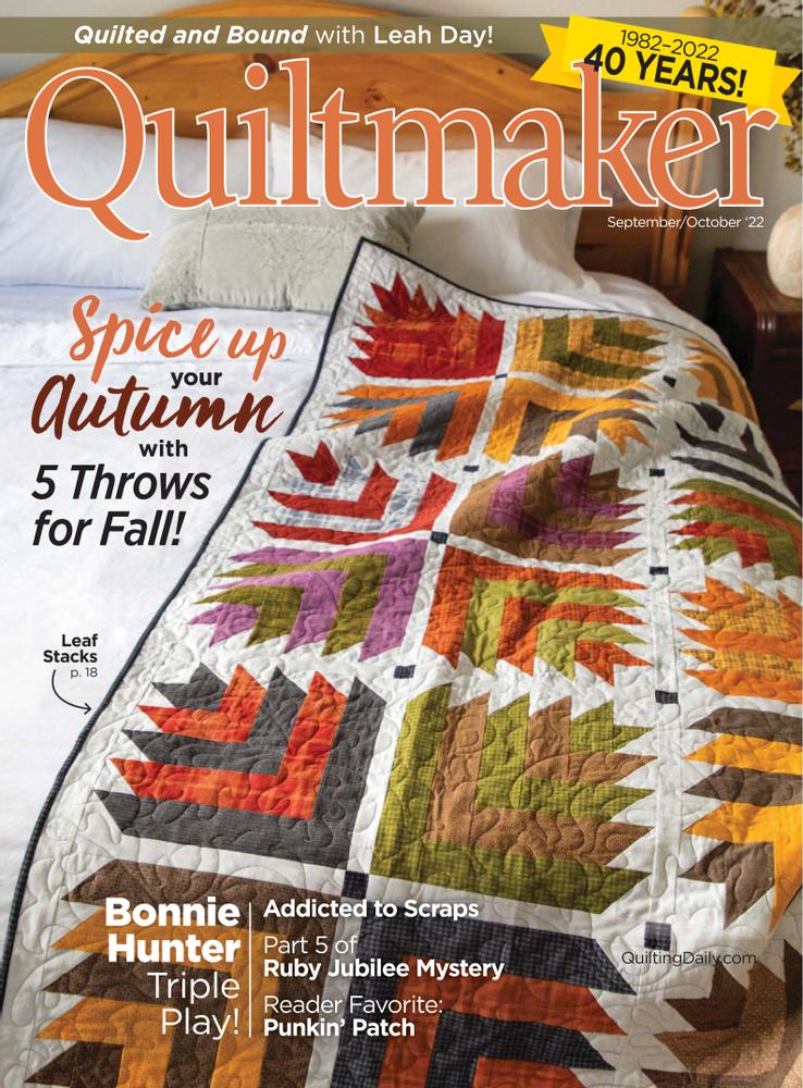 Quiltmaker September 01, 2022 Issue Cover