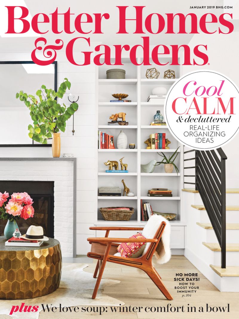 Better-Homes-and-Gardens January 01, 2019 Issue Cover