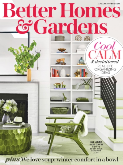 Better Homes & Gardens January 01, 2019 Issue Cover