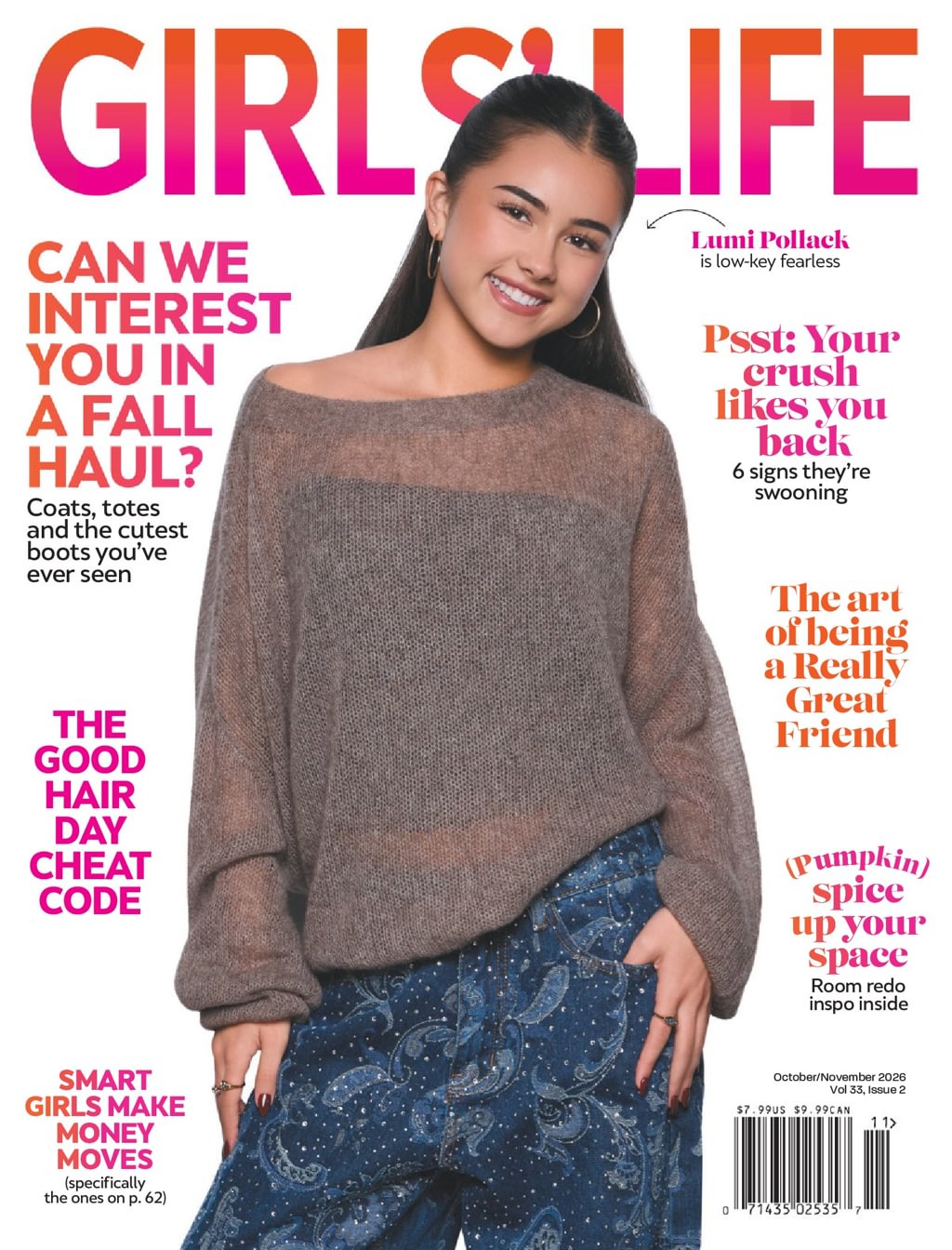 Girls' Life October 01, 2026 Issue Cover