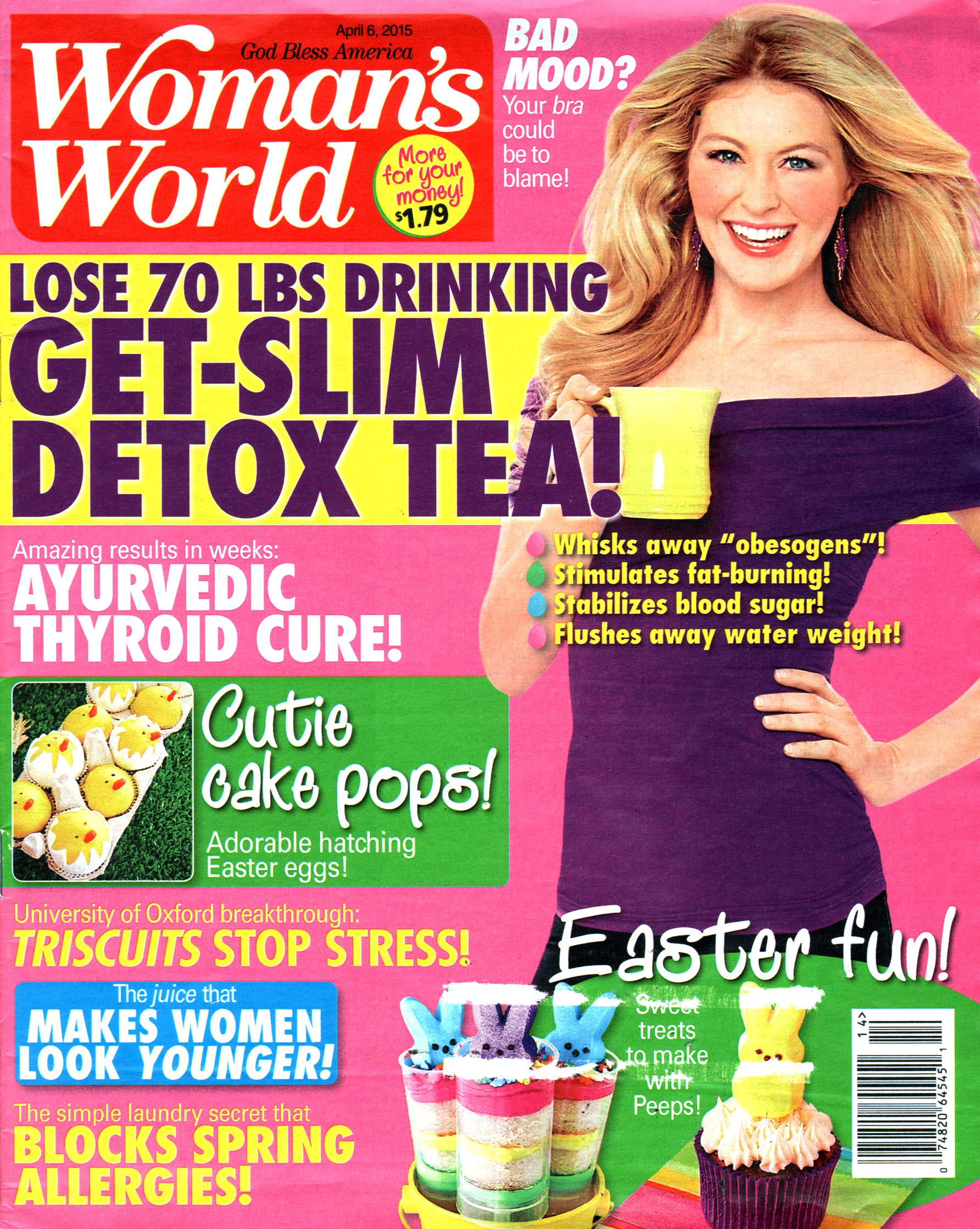 Womans-World April 06, 2015 Issue Cover
