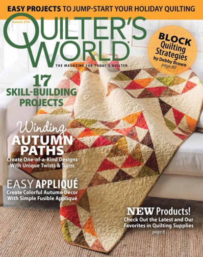 Quilter's World September 01, 2018 Issue Cover
