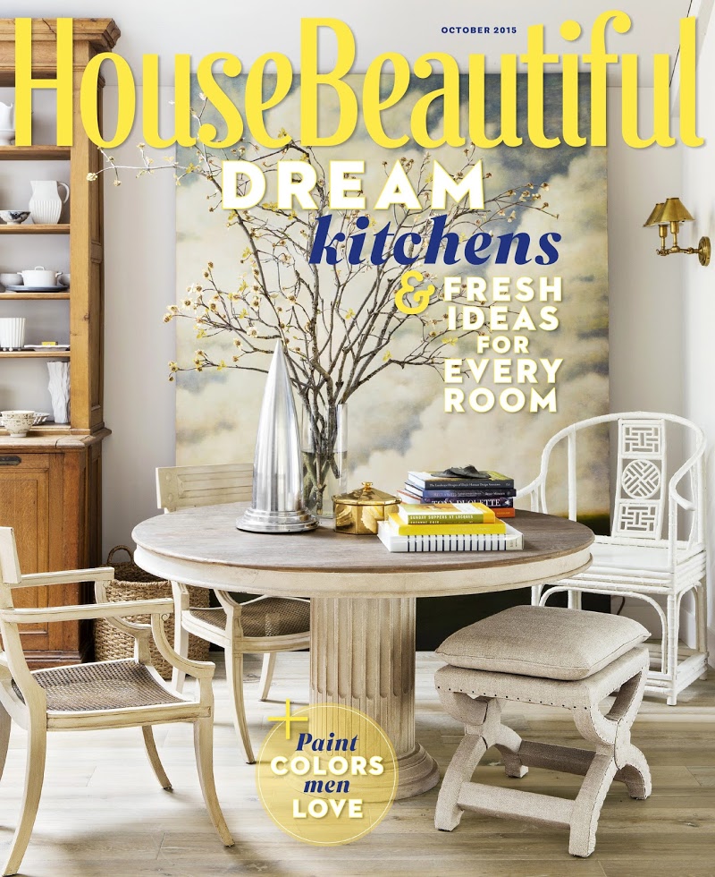 House-Beautiful October 01, 2015 Issue Cover