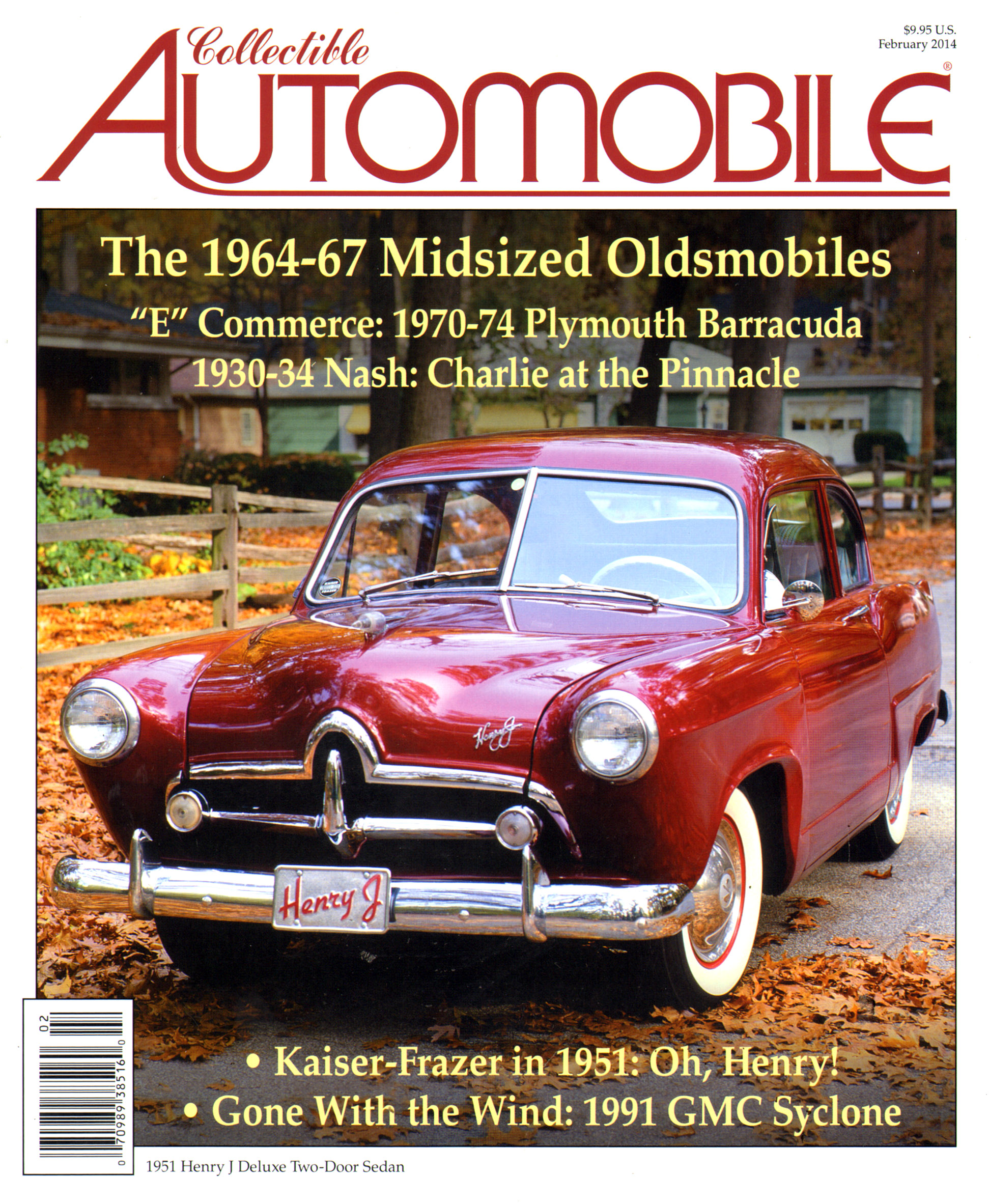 Collectible-Automobile February 01, 2014 Issue Cover