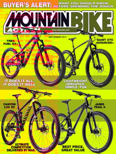 Mountain Bike Action September 01, 2017 Issue Cover