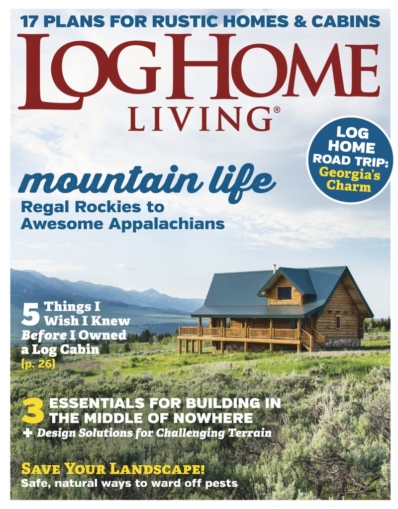 Log and Timber Home Living April 01, 2019 Issue Cover