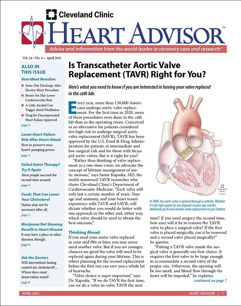 Heart-Advisor April 01, 2021 Issue Cover