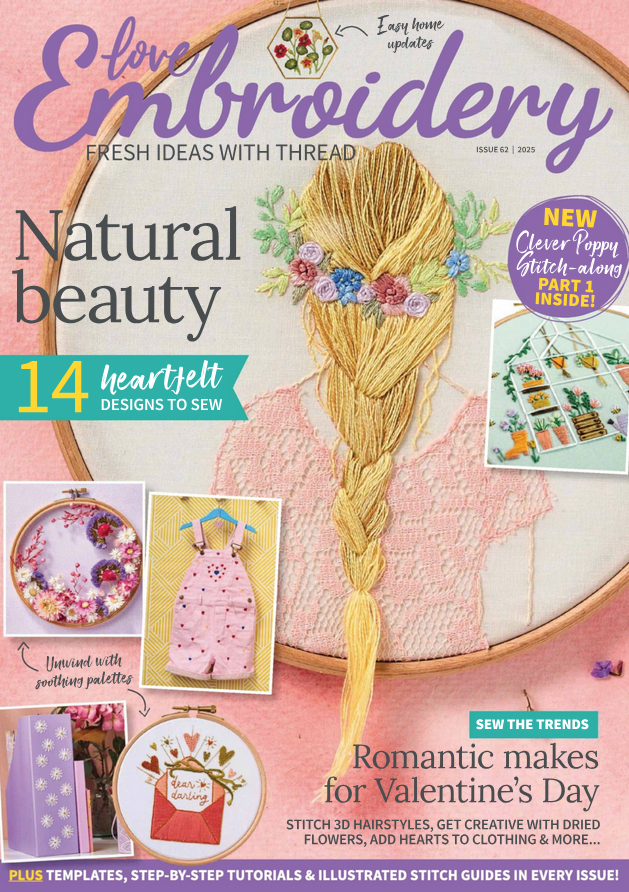 Love-Embroidery January 01, 2025 Issue Cover