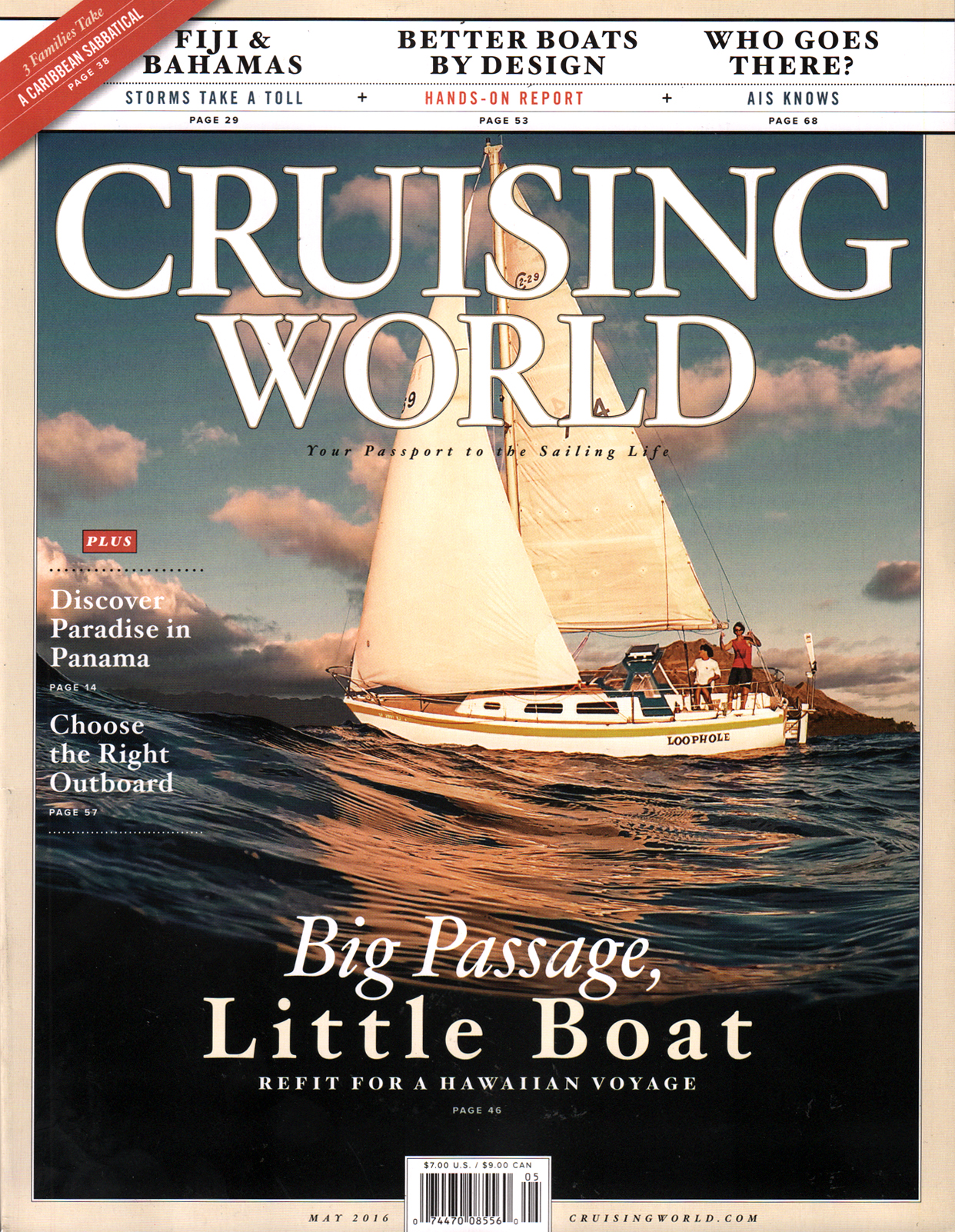 Cruising-World May 01, 2016 Issue Cover