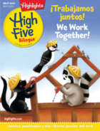 Highlights-High-Five-Bilingue April 01, 2020 Issue Cover