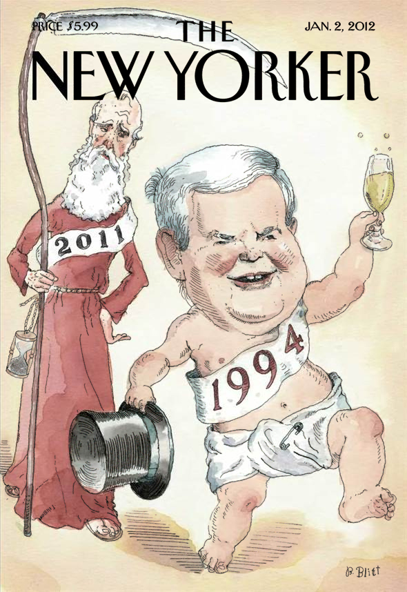 The-New-Yorker January 02, 2012 Issue Cover