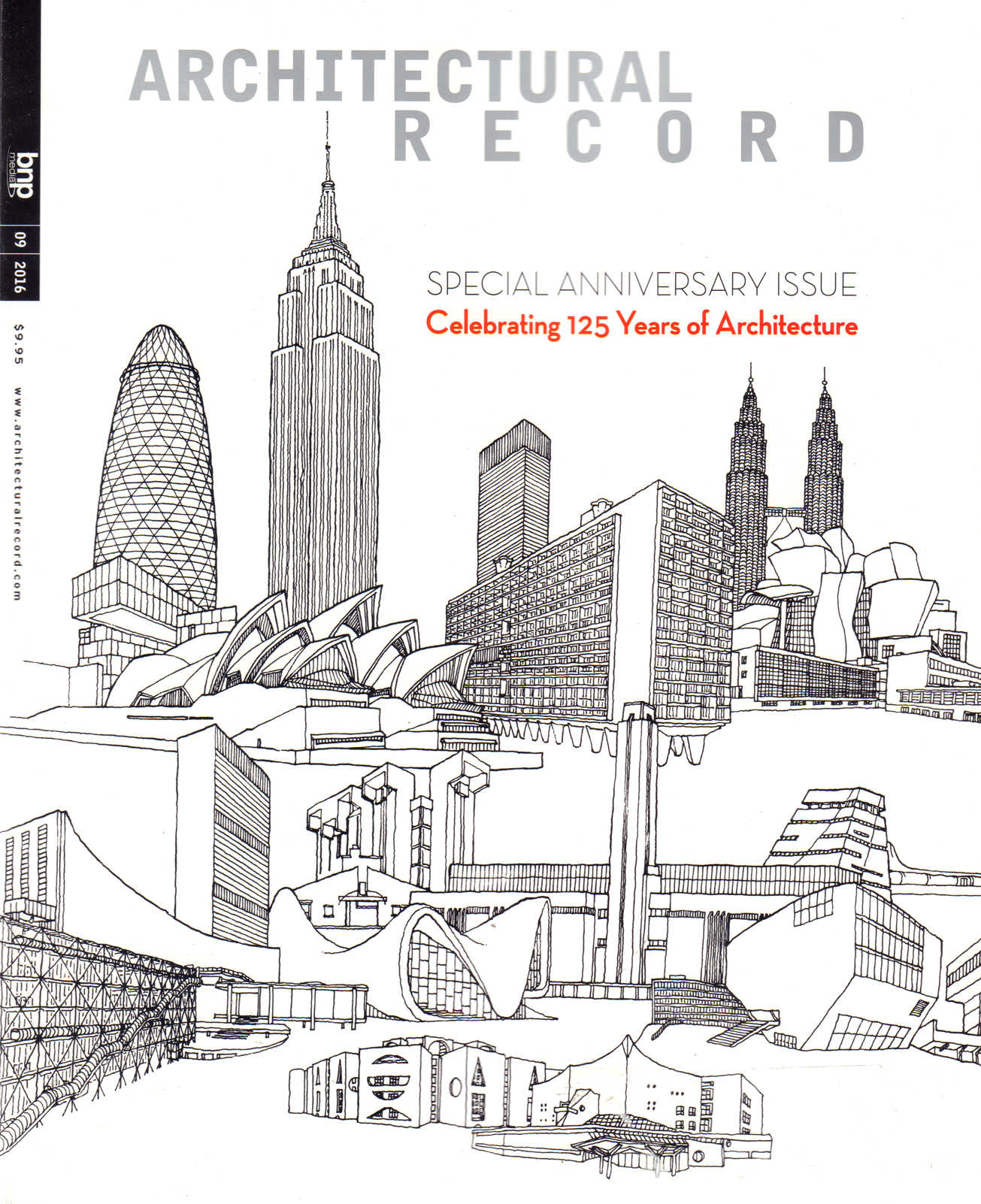 Architectural-Record September 01, 2016 Issue Cover