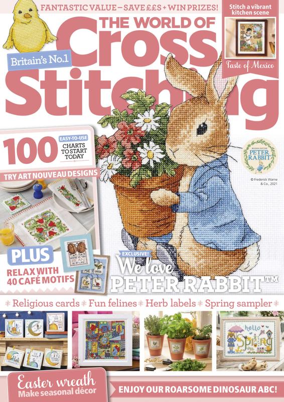 The-World-of-Cross-Stitching April 01, 2021 Issue Cover