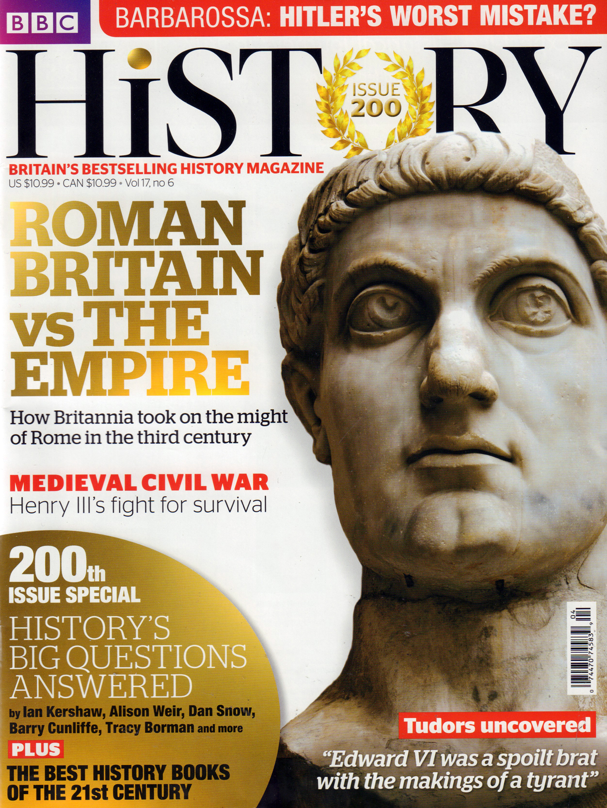 BBC-History June 01, 2016 Issue Cover