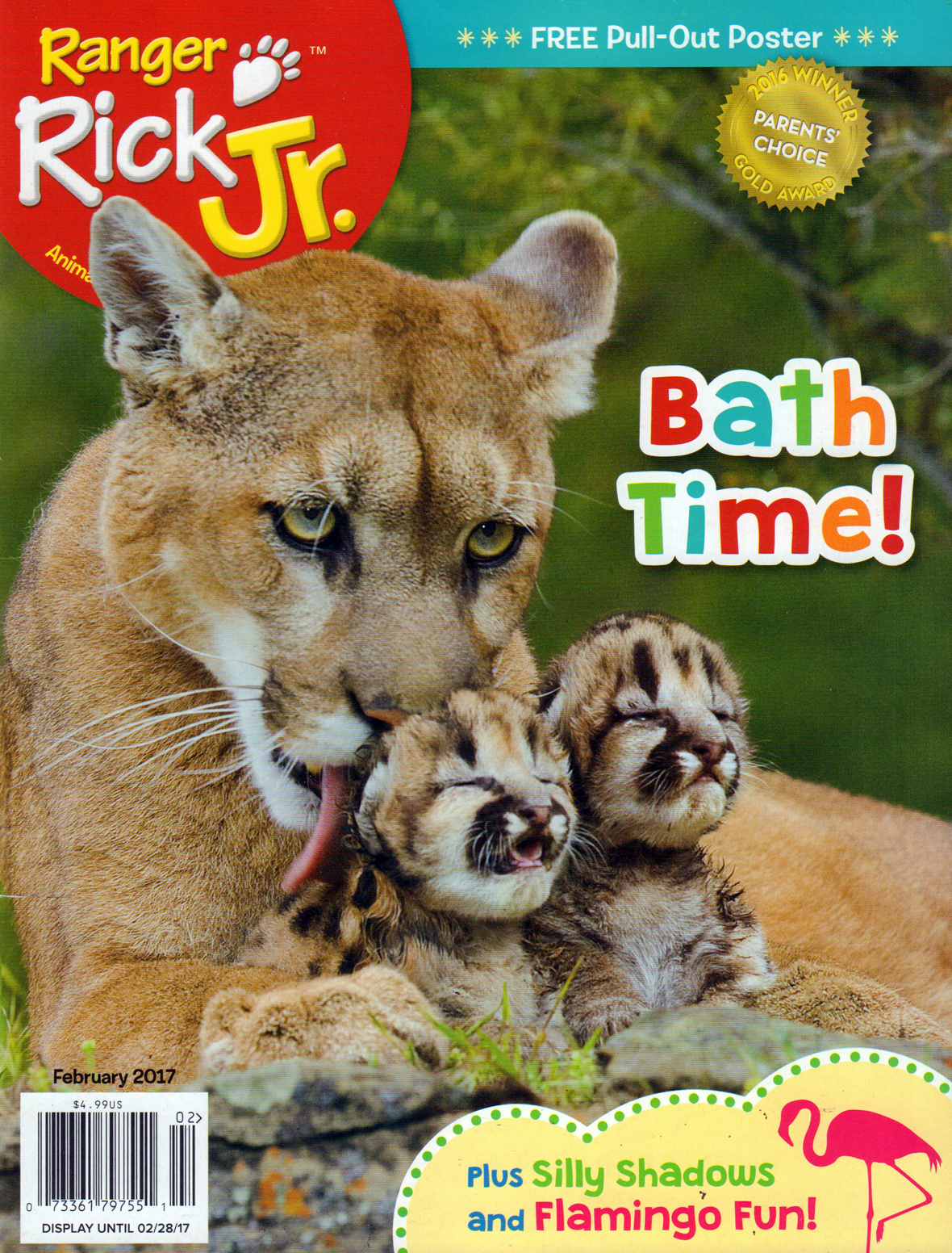 Ranger-Rick-Jr February 01, 2017 Issue Cover