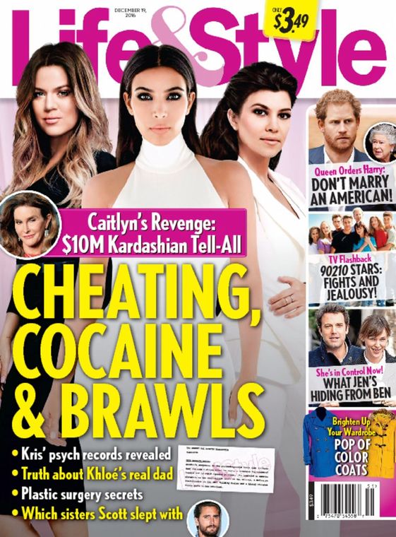 Life-and-Style-Weekly December 19, 2016 Issue Cover