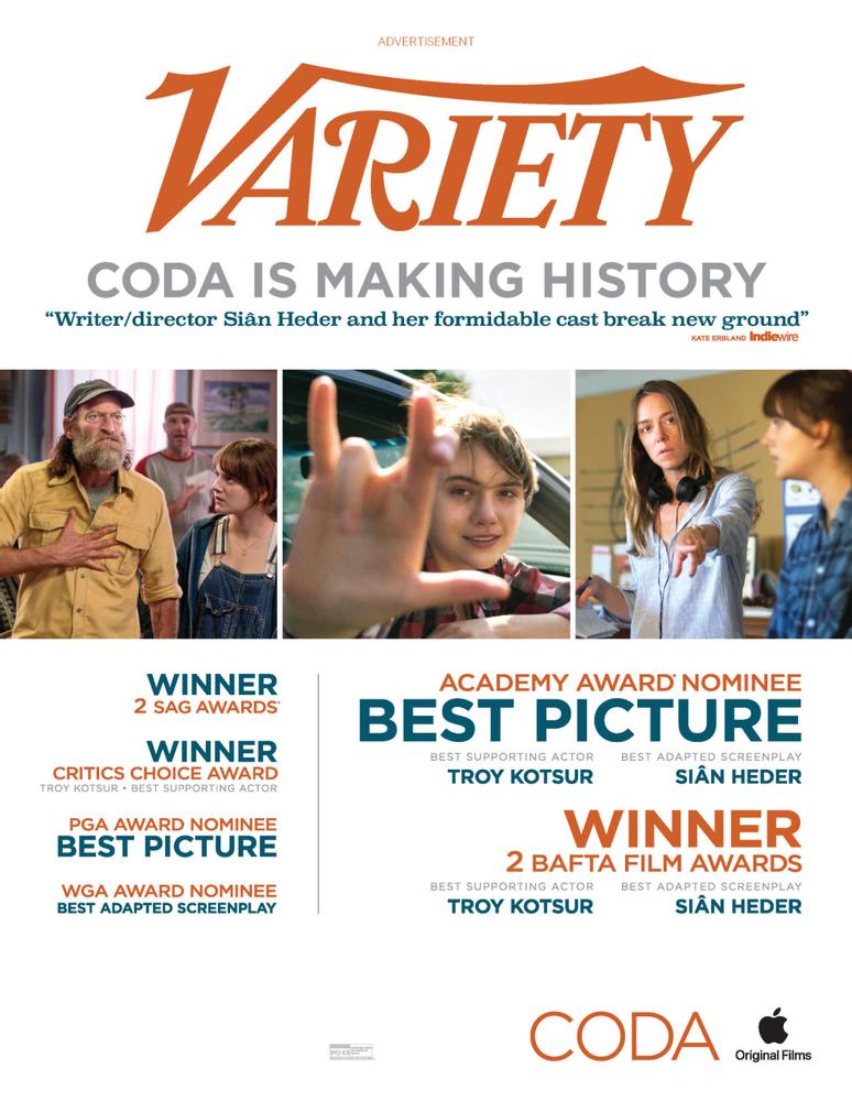 Variety March 16, 2022 Issue Cover