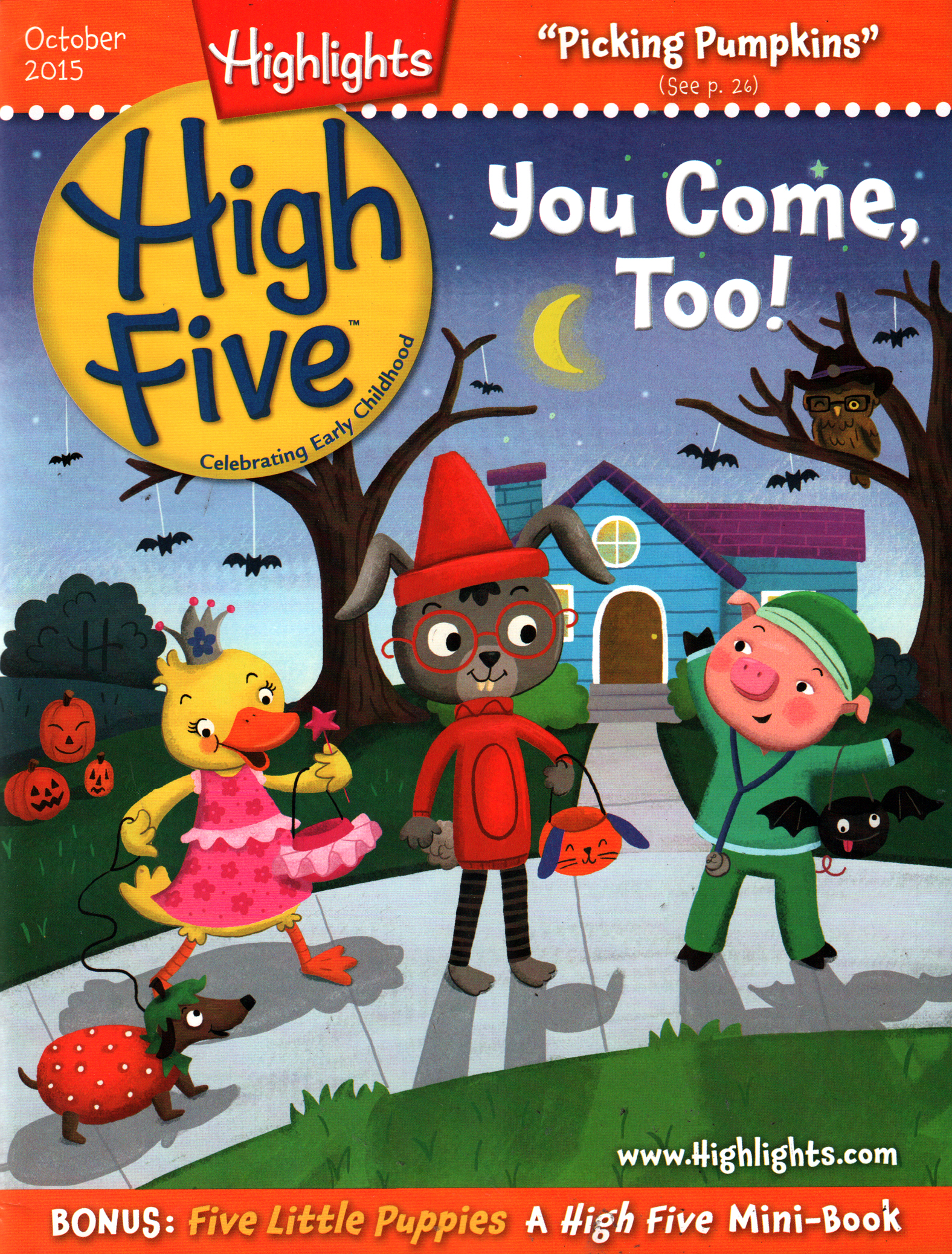 Highlights-High-Five October 01, 2015 Issue Cover