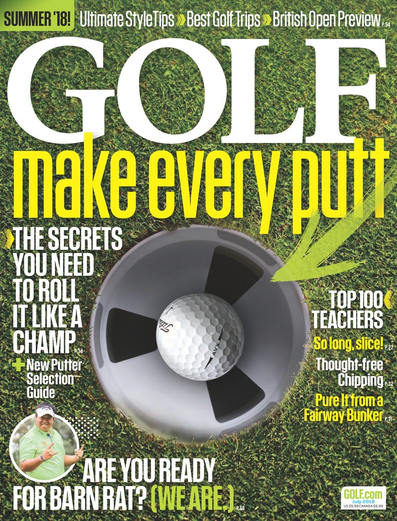Golf-Magazine July 01, 2018 Issue Cover