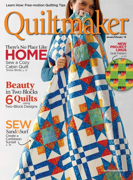 Quiltmaker January 01, 2018 Issue Cover