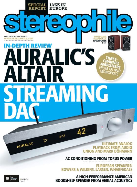 Stereophile March 01, 2017 Issue Cover