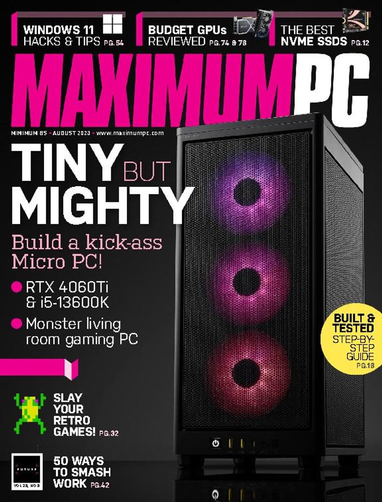 Maximum-PC August 01, 2023 Issue Cover