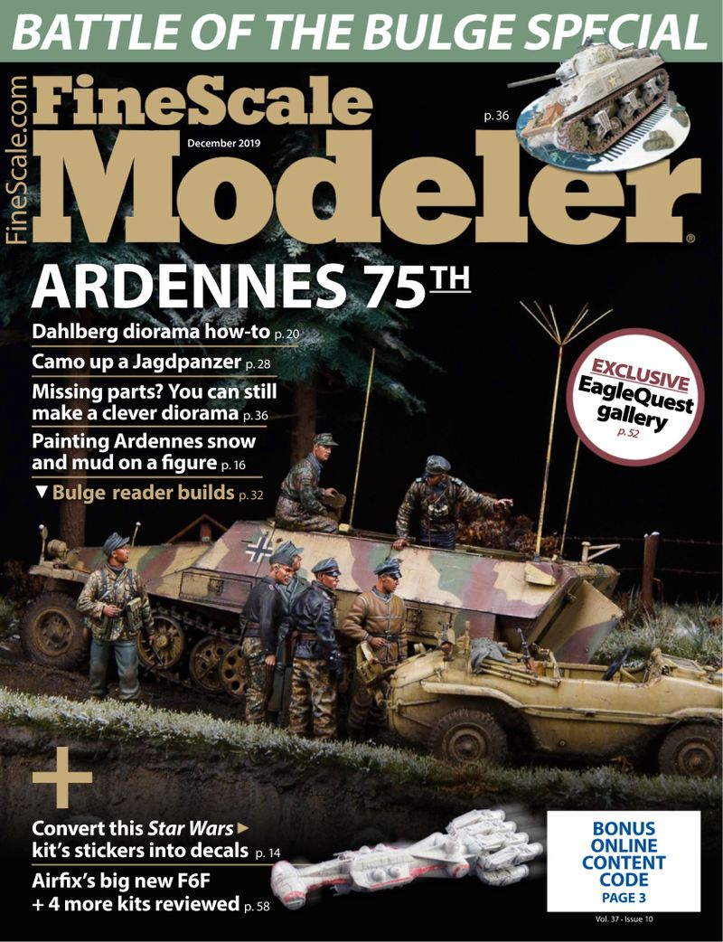 Finescale-Modeler December 01, 2019 Issue Cover