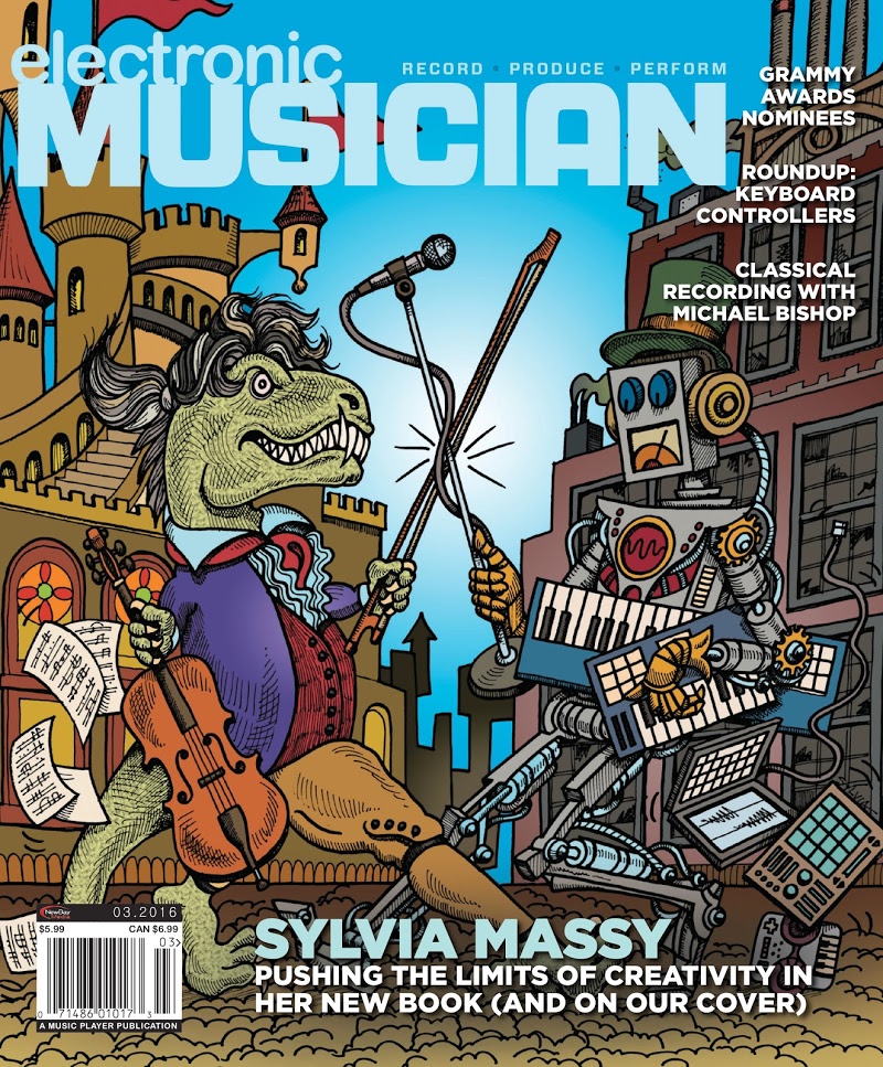 Electronic-Musician March 01, 2016 Issue Cover