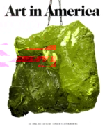Art-in-America April 01, 2013 Issue Cover