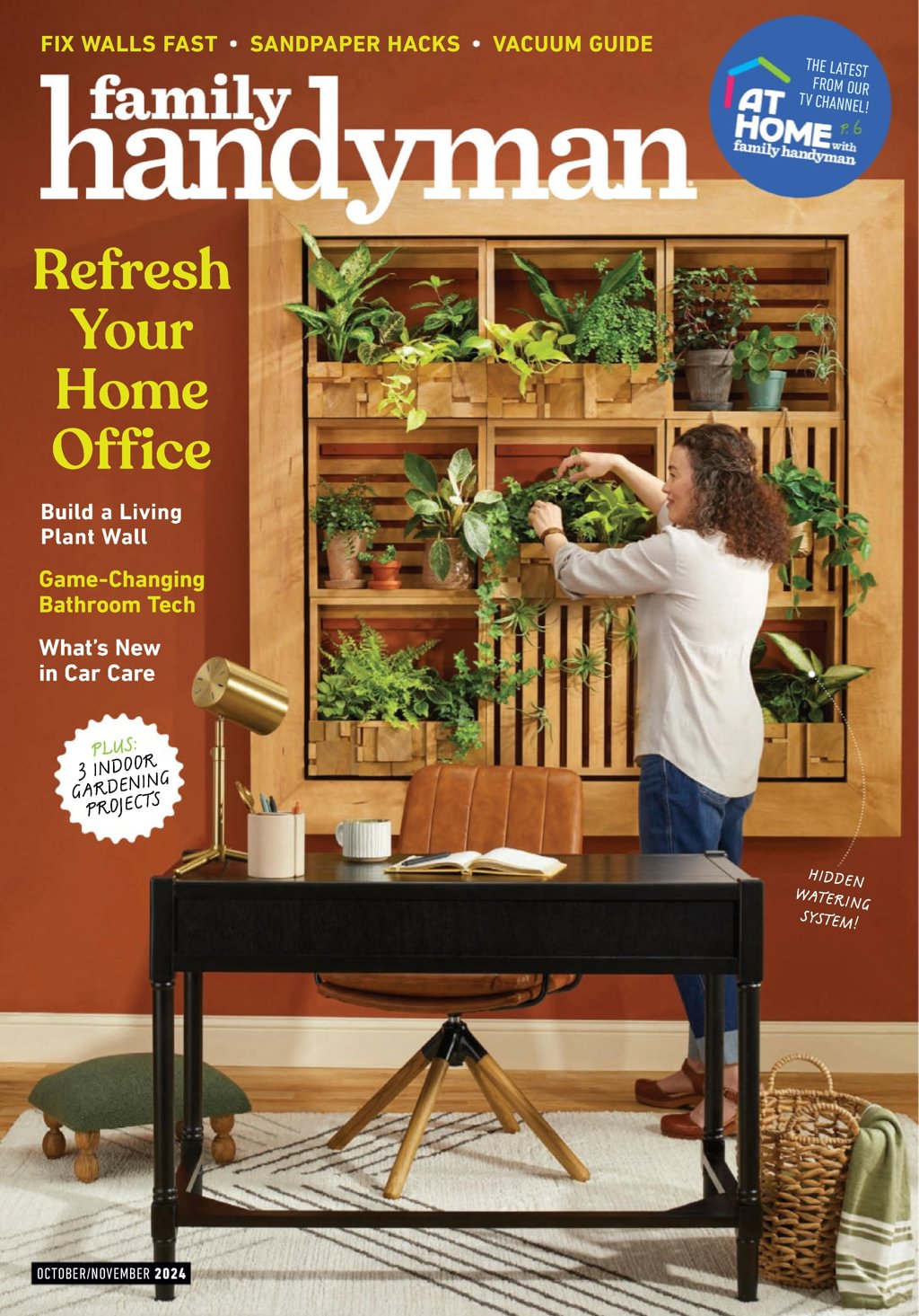 The-Family-Handyman October 01, 2024 Issue Cover
