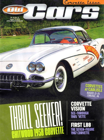 Old Cars August 15, 2019 Issue Cover