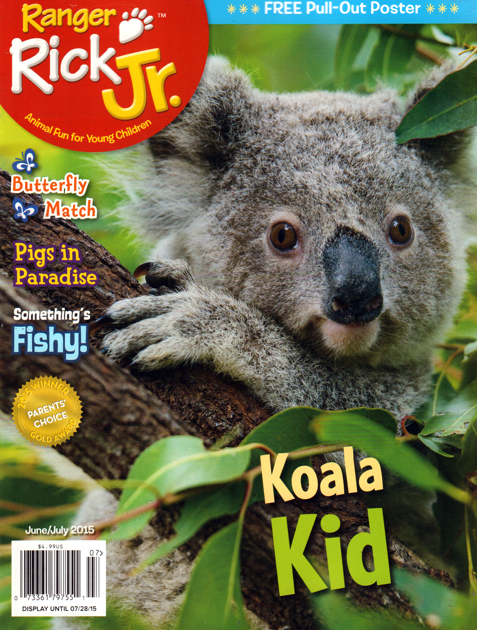 Ranger-Rick-Jr June 01, 2015 Issue Cover