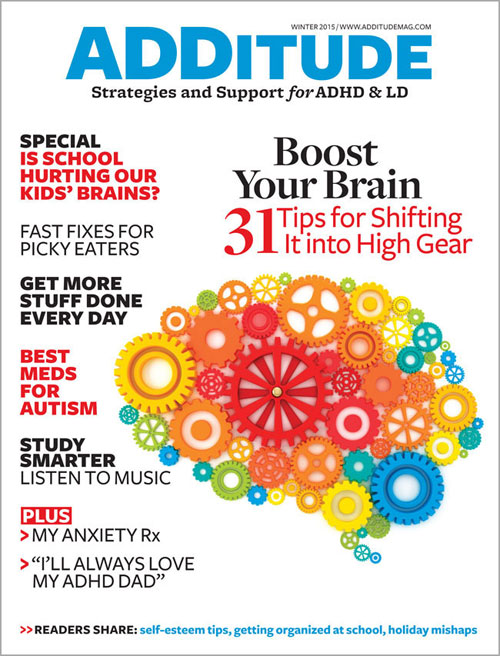 ADDitude December 01, 2015 Issue Cover