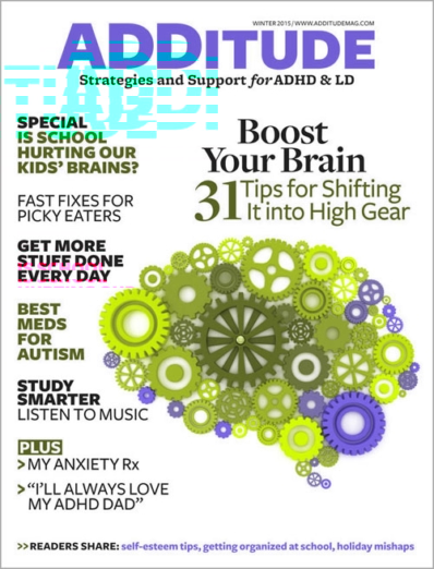 ADDitude December 01, 2015 Issue Cover