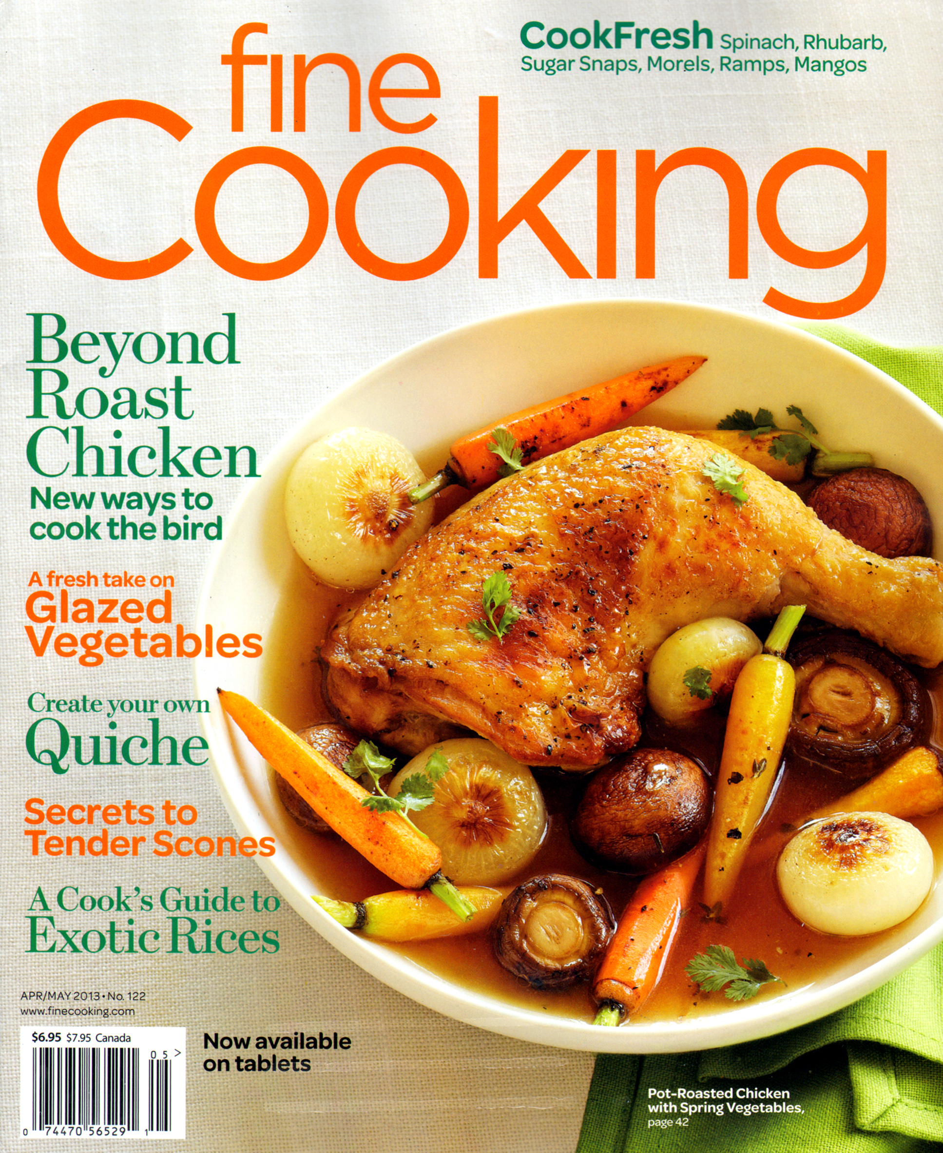 Fine-Cooking April 01, 2013 Issue Cover