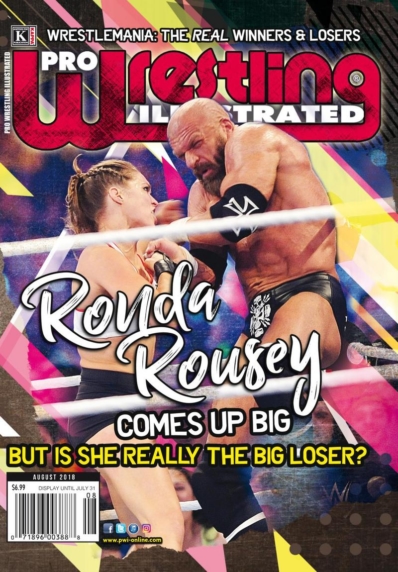 Pro Wrestling Illustrated August 01, 2018 Issue Cover