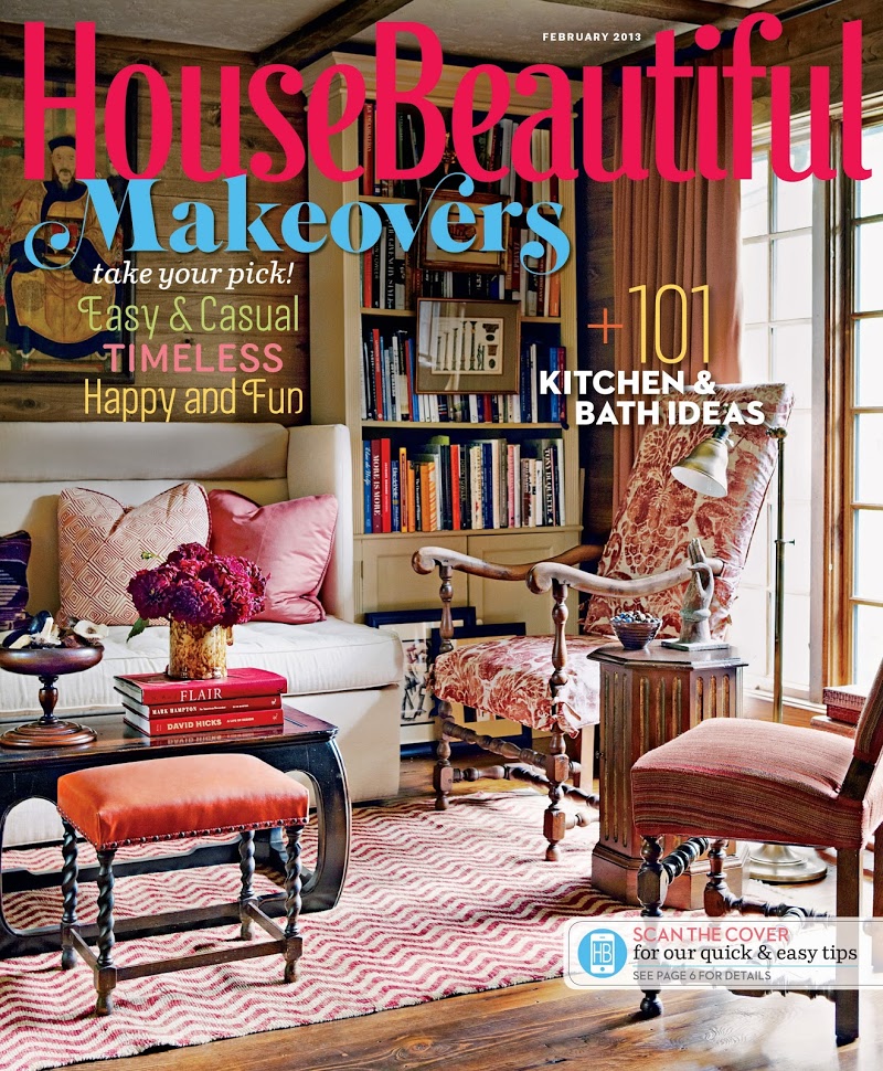 House-Beautiful February 01, 2013 Issue Cover