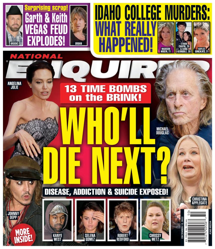 national-enquirer December 12, 2022 Issue Cover