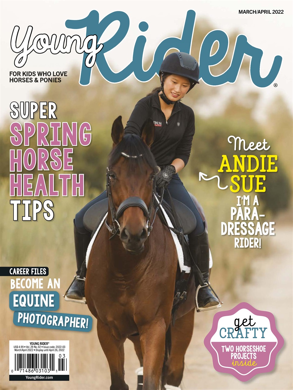 Young-Rider March 01, 2022 Issue Cover