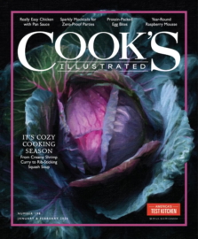 Cooks-Illustrated January 01, 2026 Issue Cover