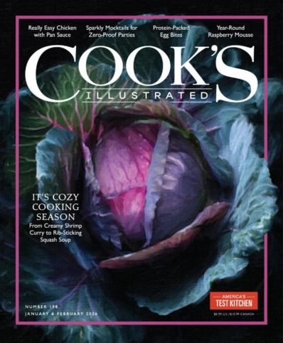 Cook's Illustrated January 01, 2026 Issue Cover