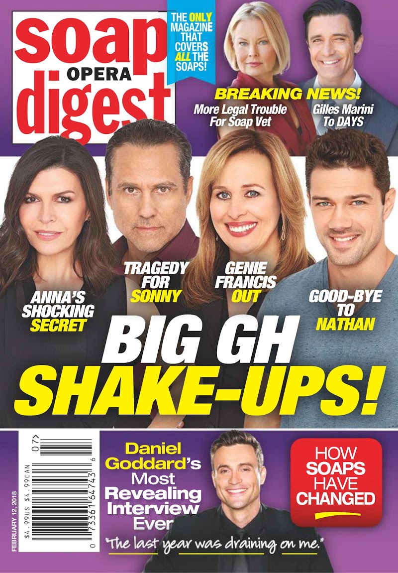 soap-opera-digest February 12, 2018 Issue Cover